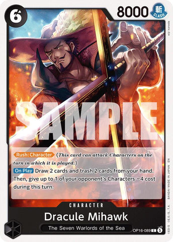 Dracule Mihawk [The Time of Battle]