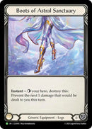 Boots Of Astral Sanctuary [LGS455] (Promo)  Cold Foil