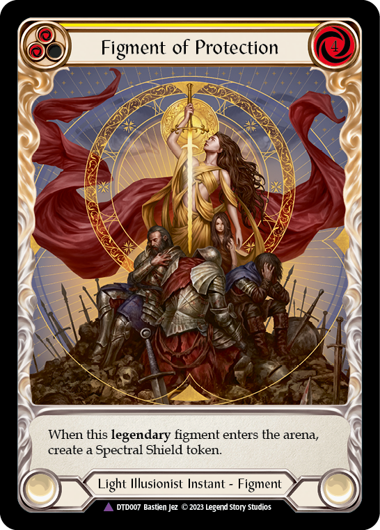Figment of Protection // Aegis, Archangel of Protection (Marvel Figment of Protection // Aegis, Archangel of Protection (Marvel