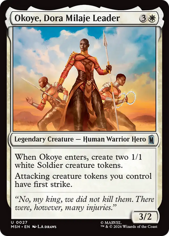 Okoye, Dora Milaje Leader [Marvel Super Heroes]
