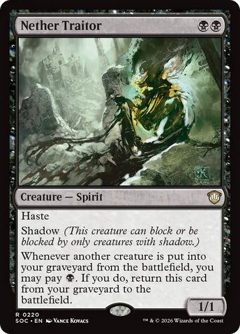 Nether Traitor [Secrets of Strixhaven Commander]