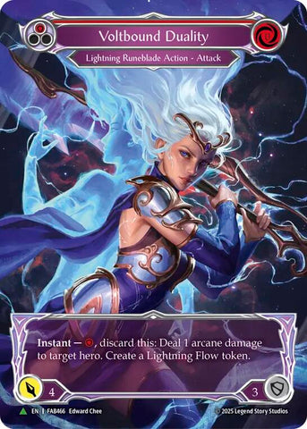 Voltbound Duality (Marvel Cold Foil) [FAB466] (Promo)  Cold Foil