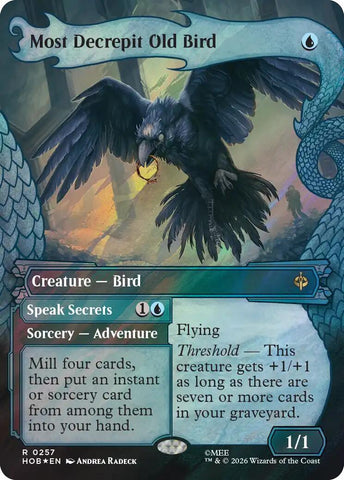 Most Decrepit Old Bird (Showcase) (Surge Foil) [The Hobbit]