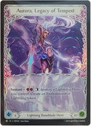 Aurora, Legacy of Tempest [HER162] (Promo)  Rainbow Foil