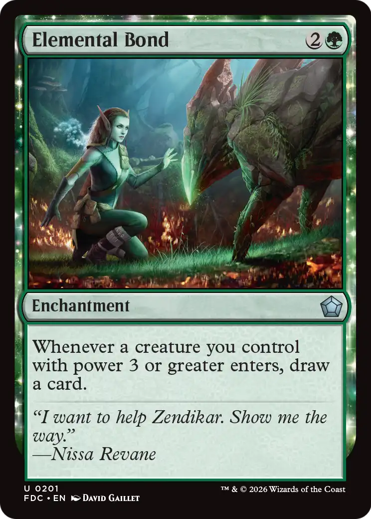 Elemental Bond [Foundations Commander]