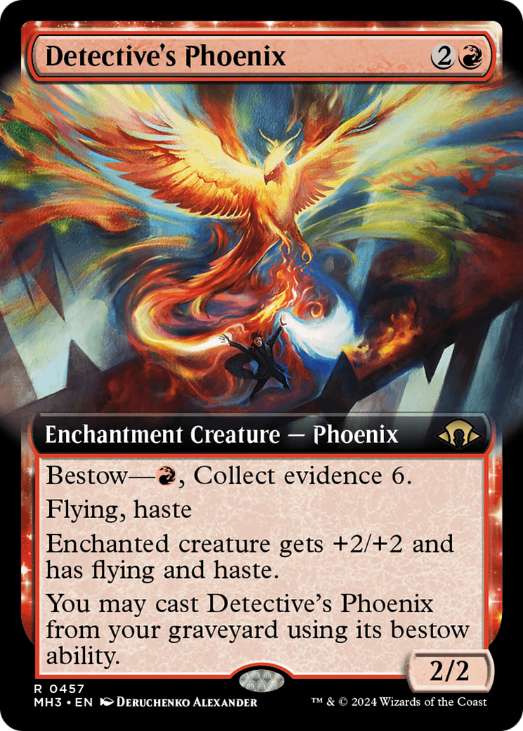 Detective's Phoenix (Extended Art) [Modern Horizons 3]
