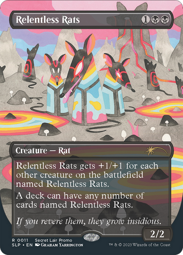 Relentless Rats (0011) [Secret Lair Showdown] | Good Games TCG