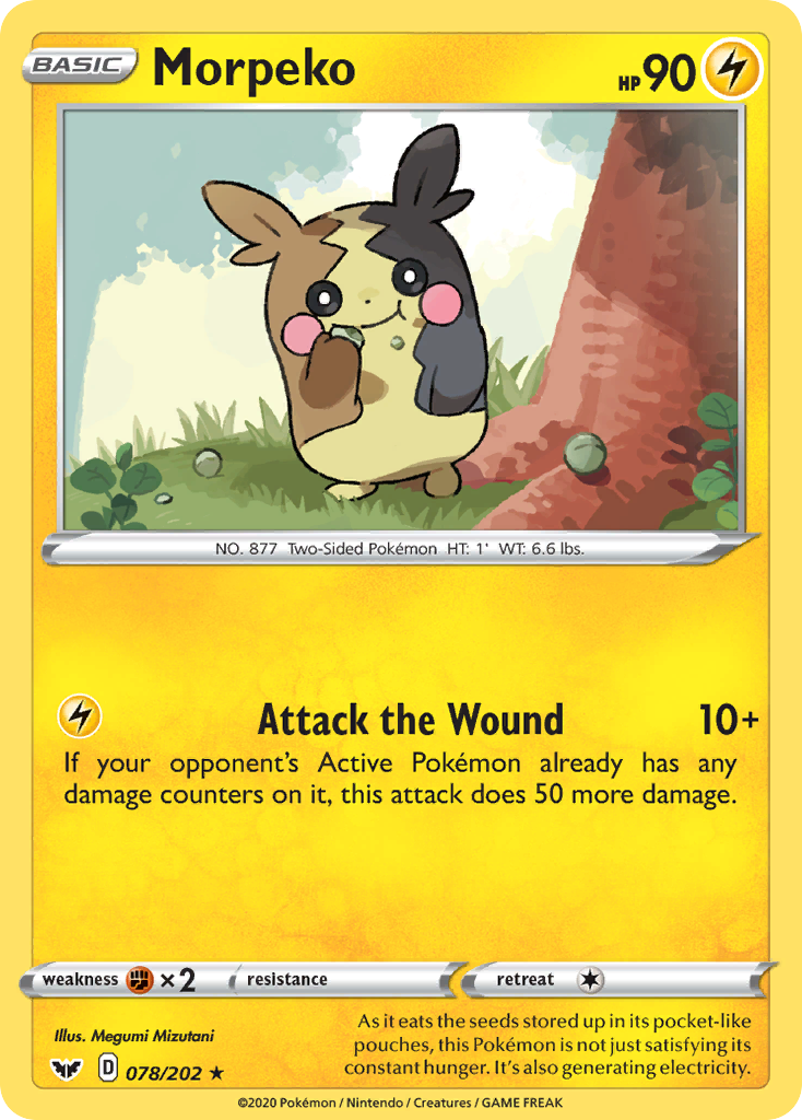 what pokemon set has 202 cards Cinderace 035/202 - Sword & Shield - Foil - Evolution Card - Raboot & Scorbunny clear acrylic holder that perfectly accentuates the stunning visual design and character artwork Morpeko (078/202) [Sword & Shield: