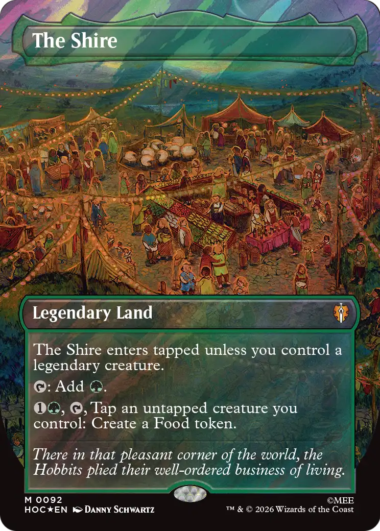 The Shire (Borderless) (Surge Foil) [The Hobbit: Eternal-Legal]