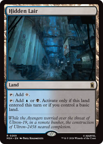 Hidden Lair [Marvel Super Heroes]