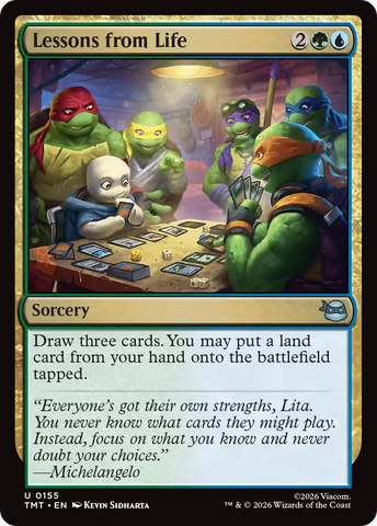 Lessons from Life [Teenage Mutant Ninja Turtles Commander]