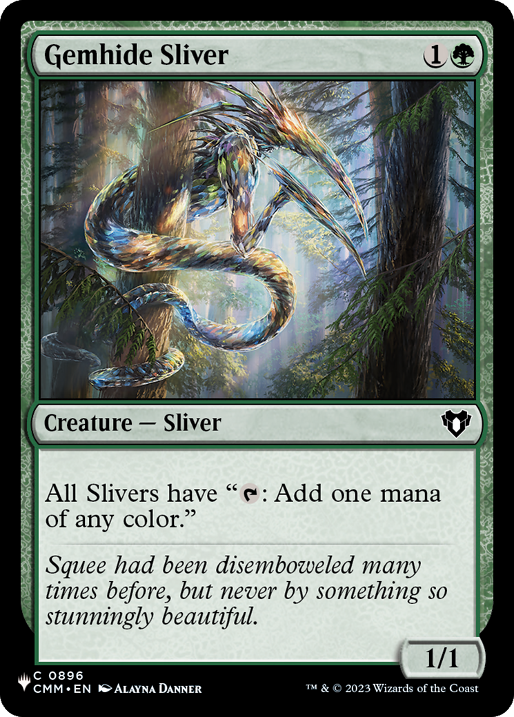Gemhide Sliver (CMM) [The List]