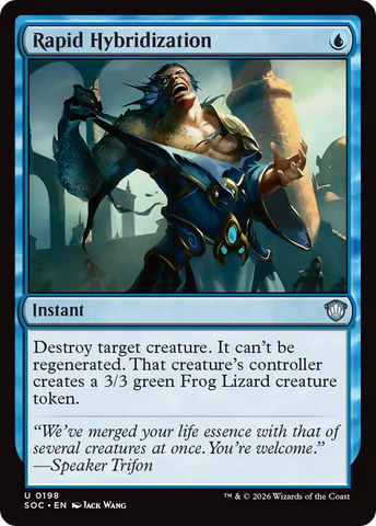 Rapid Hybridization [Secrets of Strixhaven Commander]
