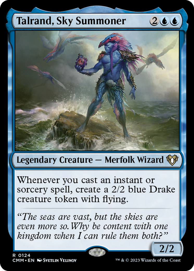 Talrand, Sky Summoner [Commander Masters] | Good Games TCG