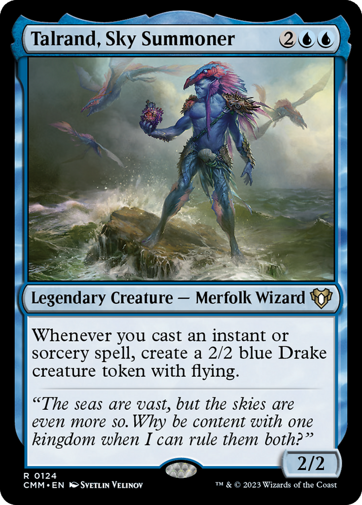 Talrand, Sky Summoner [Commander Masters] | Good Games TCG
