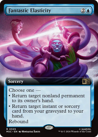 Fantastic Elasticity (Extended Art) [Marvel Super Heroes Commander]