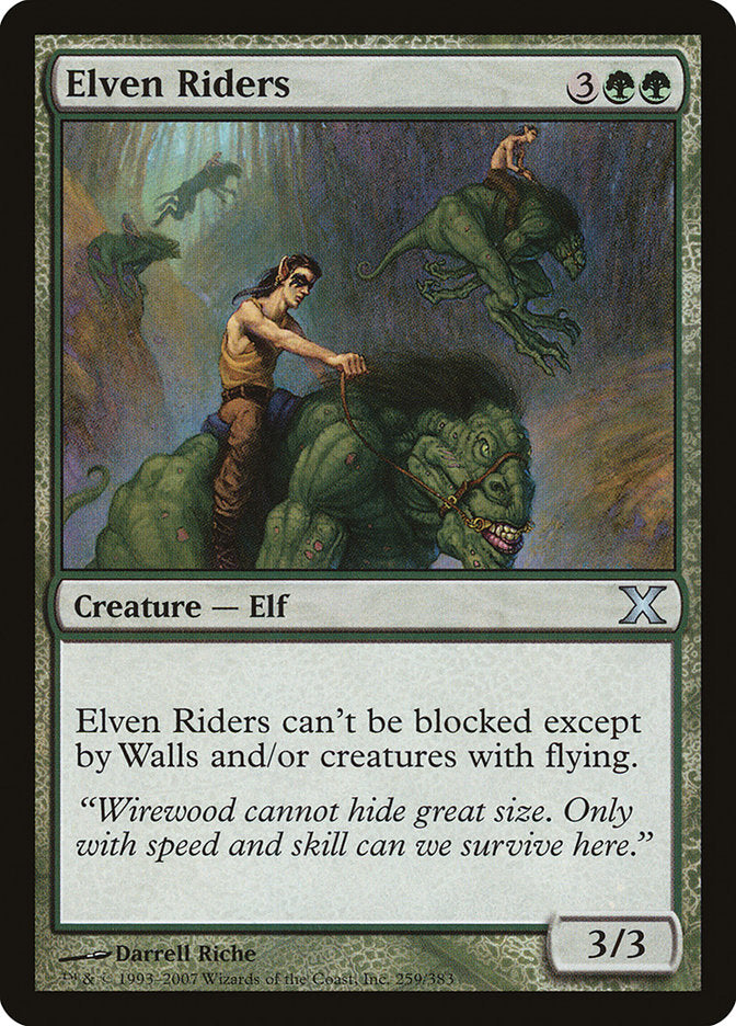 Elven Riders [Tenth Edition] | Good Games TCG