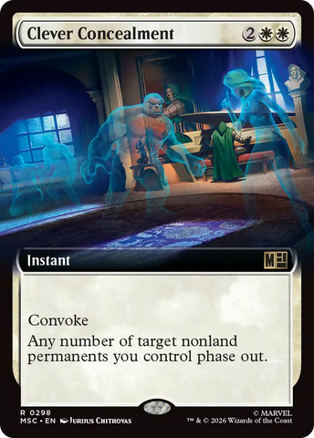 Clever Concealment (Extended Art) [Marvel Super Heroes Commander]