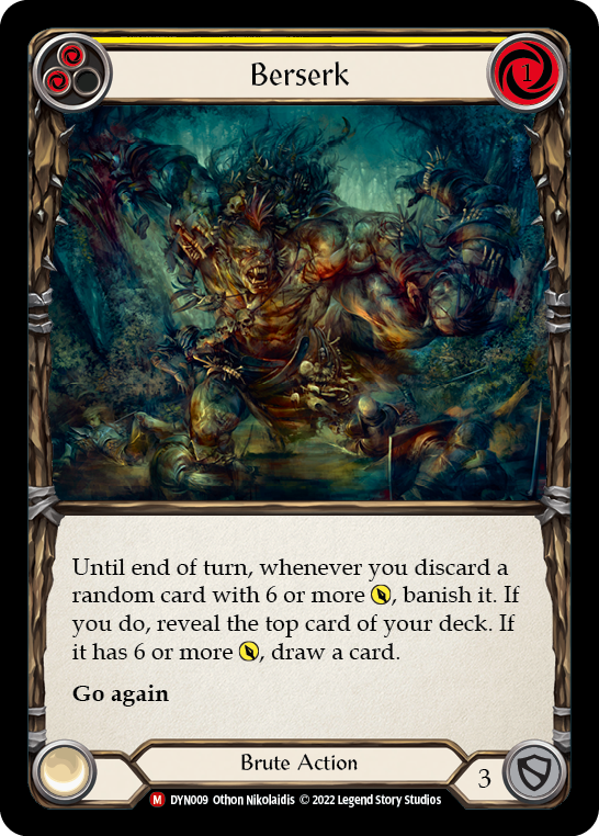 Flesh & Blood TCG Dynasty C RED Qi Unleashed DYN059 PLAYSET
