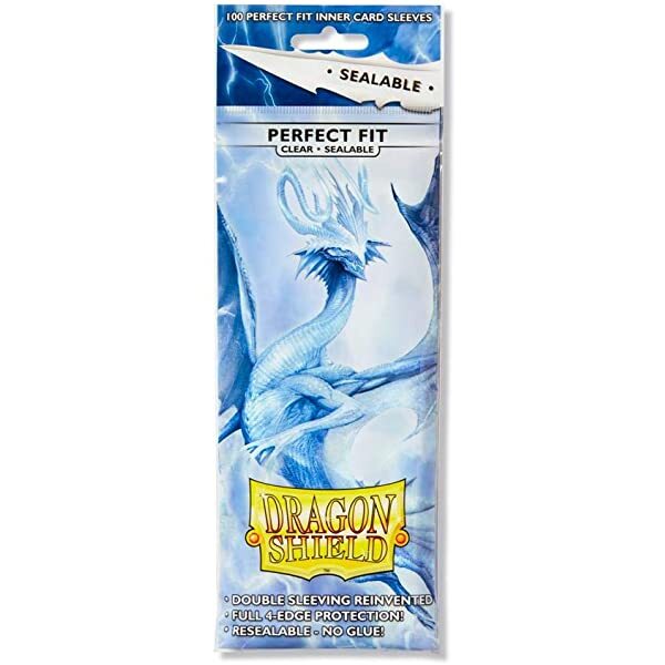 Dragon Shield - Perfect Fit Sealable Clear- Standard Sleeves (100)