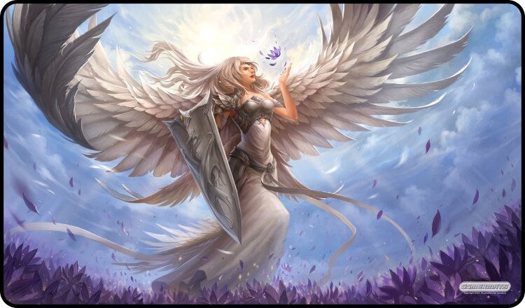 Gamermat - The Angel in White TCG Sized