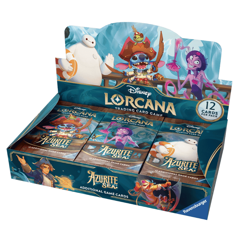 Lorcana TCG: Azurite Sea Booster Box (Preorder)