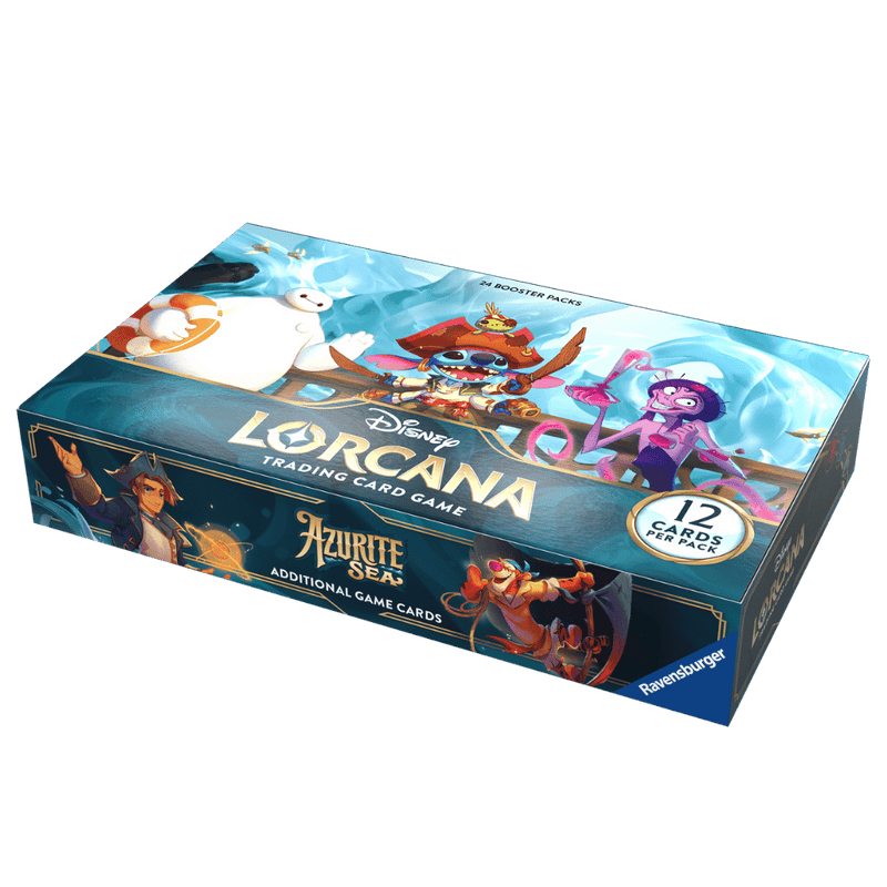 Lorcana TCG: Azurite Sea Booster Box (Preorder)