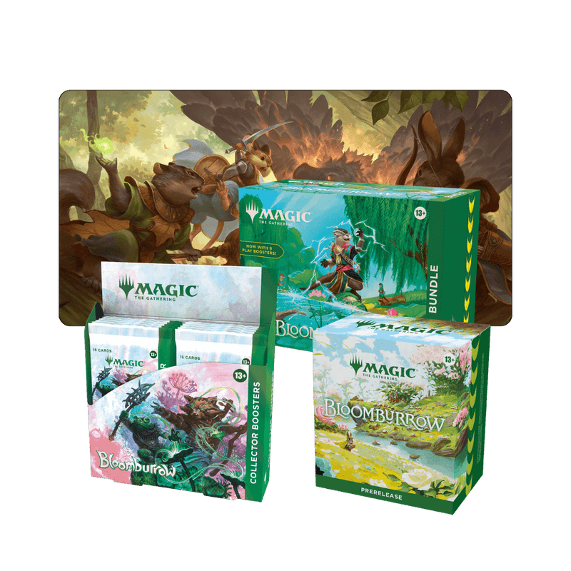 Magic: The Gathering Bloomburrow Collector Booster Deluxe Combo