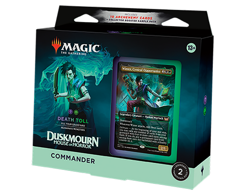 Magic The Gathering Duskmourn: House of Horror Commander Deck