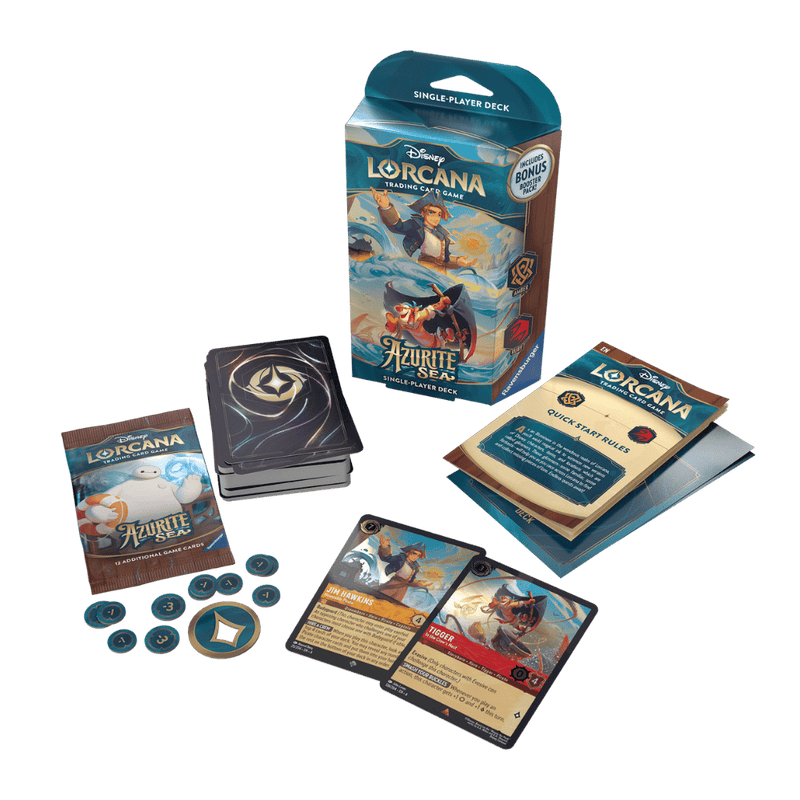 Lorcana TCG: Azurite Sea Starter Deck (Preorder)