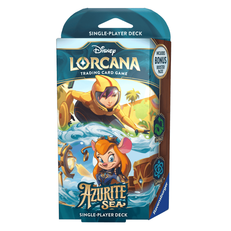 Lorcana TCG: Azurite Sea Starter Deck (Preorder)