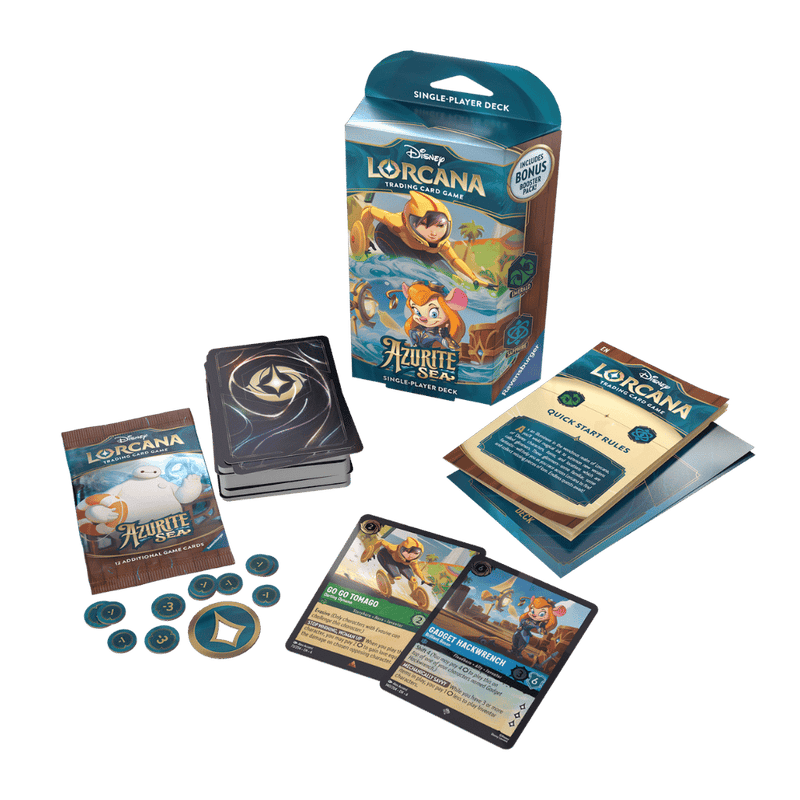 Lorcana TCG: Azurite Sea Starter Deck (Preorder)