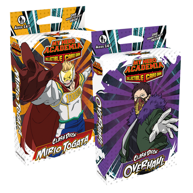 My Hero Academia CCG - Wave 5 Undaunted Raid Clash Deck Combo