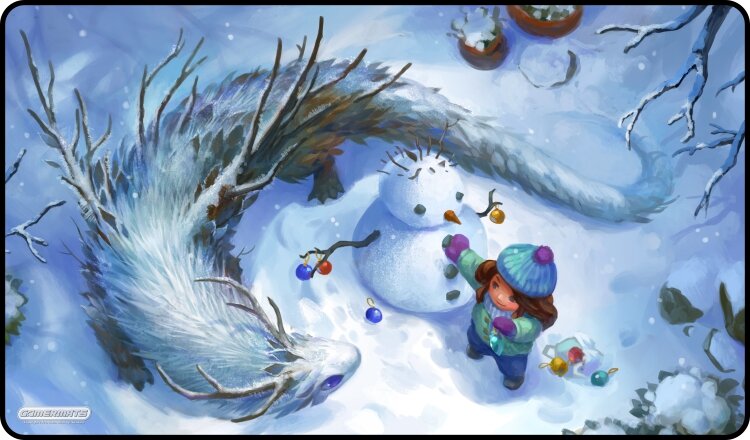 Gamermat - Do You Wanna Build a Snowman TCG Sized