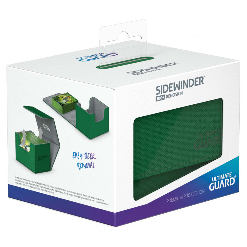 Ultimate Guard Sidewinder 100+ Standard Size Xenoskin Green