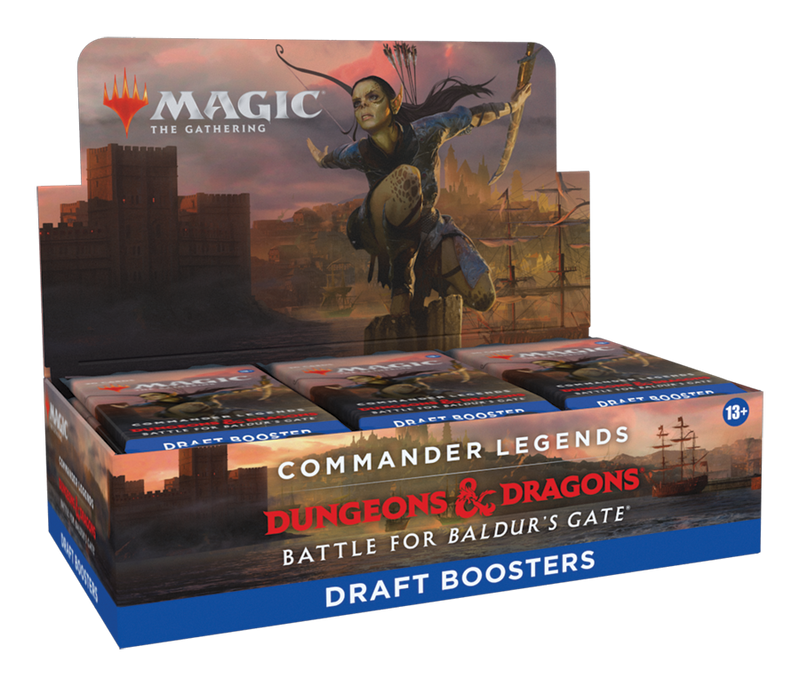Magic The Gathering Commander Legends: Battle for Baldurs Gate Draft Booster Box