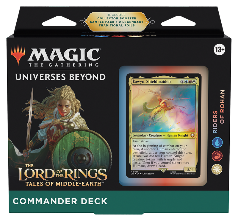 Magic The Gathering Lord of the Rings Commander Deck