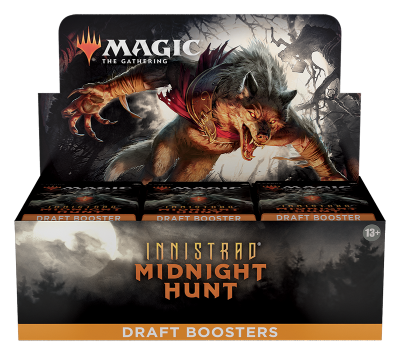 Magic: The Gathering Innistrad: Midnight Hunt Draft Booster Box