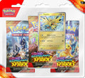 Pokemon TCG Scarlet & Violet Surging Sparks Three Booster Blister (Preorder)