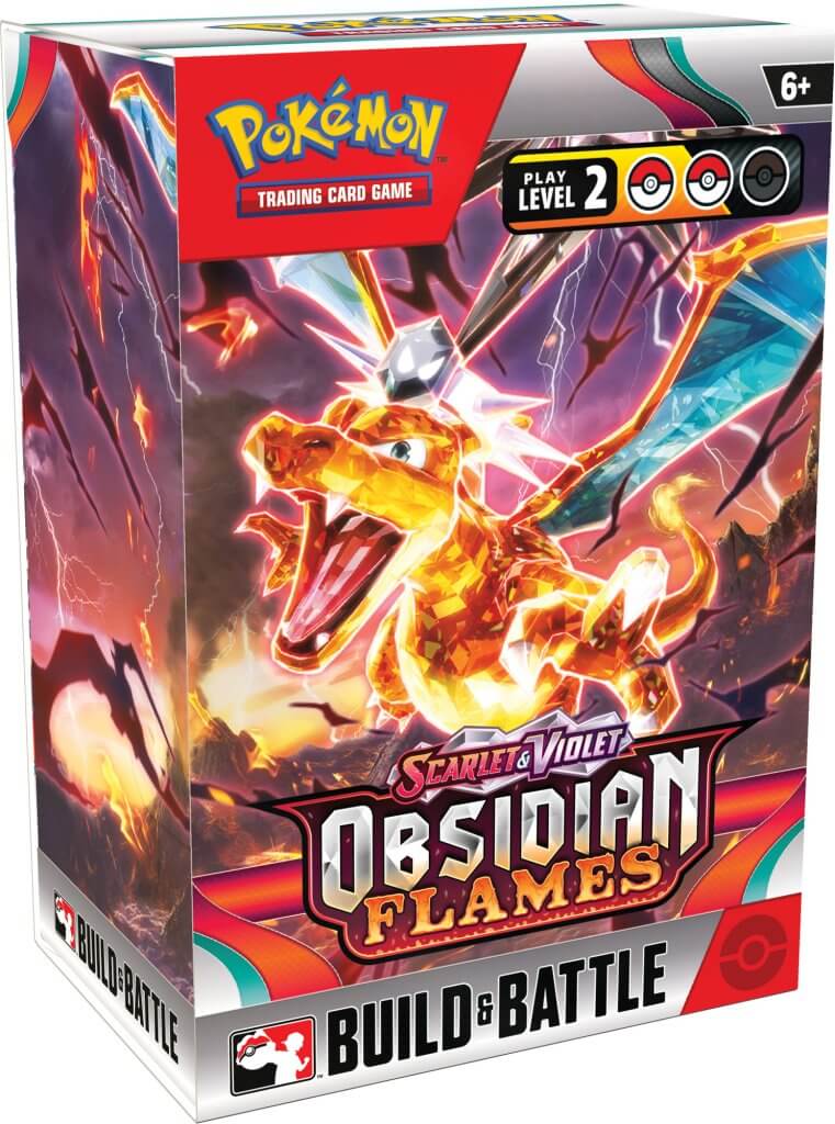 Pokemon TCG - Scarlet & Violet - Obsidian Flames - Build & Battle Box