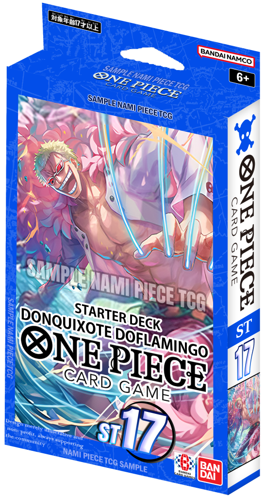 One Piece Card Game (Blue) Donquixote Doflamingo Starter Deck (ST-17)