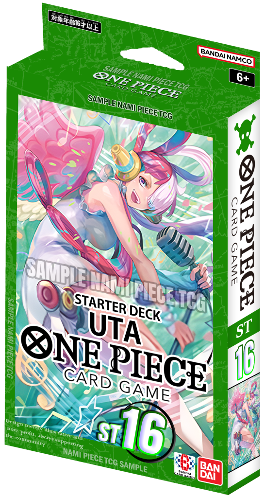 One Piece Card Game (Green) Uta Starter Deck (ST-16)