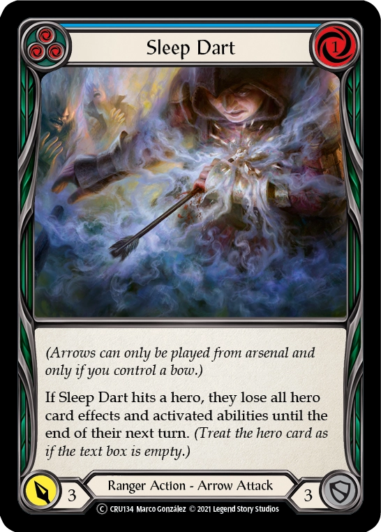 Sleep Dart (Blue) [1HP257] (History Pack 1)