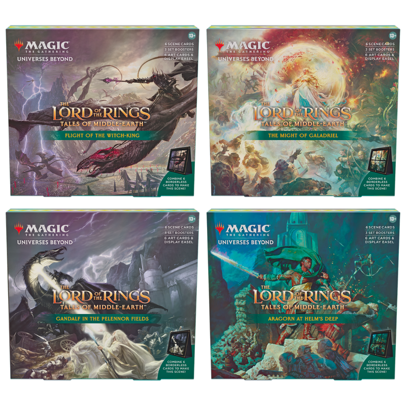 Magic: The Gathering The Lord of the Rings: Tales of Middle-earth Scene Box Combo