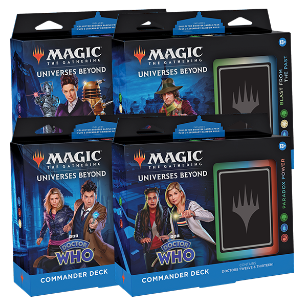 Magic: The Gathering Universes Beyond: Doctor Who Commander Deck Combo