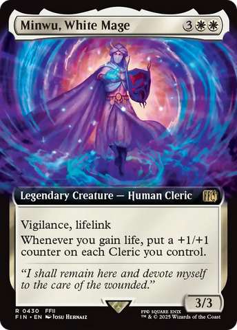 Minwu, White Mage (Extended Art) [FINAL FANTASY]