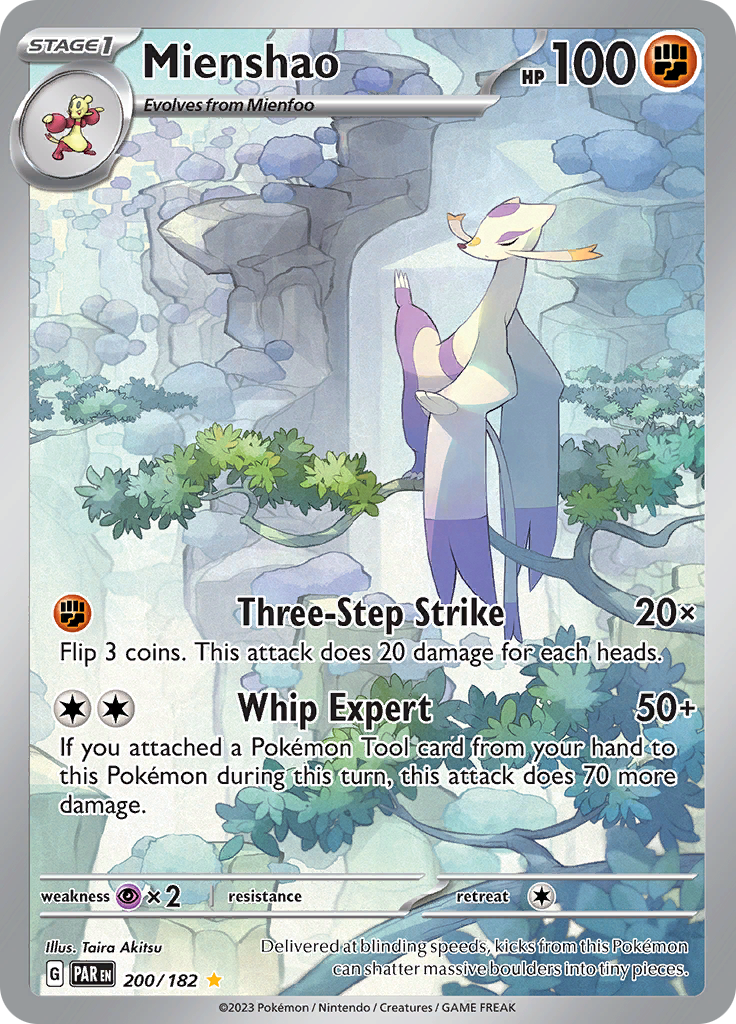 Mienshao (200/182) [Scarlet & Violet: Paradox Rift]