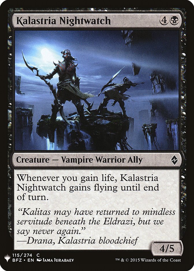 Kalastria Nightwatch [Mystery Booster]