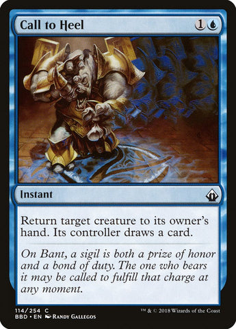 Call to Heel [Battlebond]