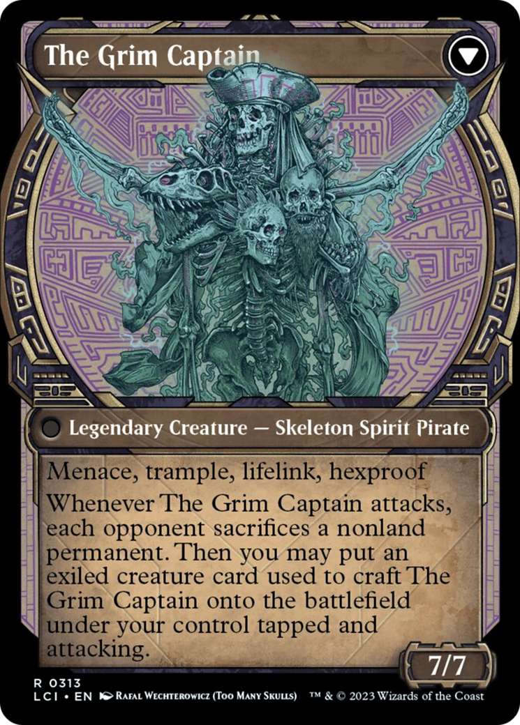 Throne of the Grim Captain // The Grim Captain (Showcase) [The